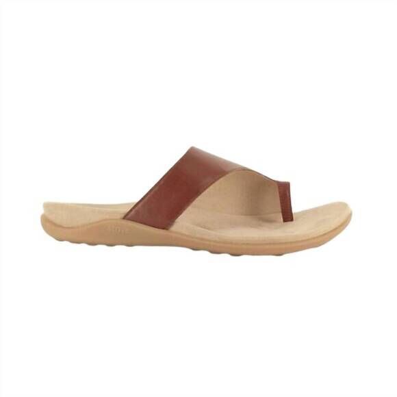 NEW STRIVE women's capri sandal in tan - Picture 2 of 2